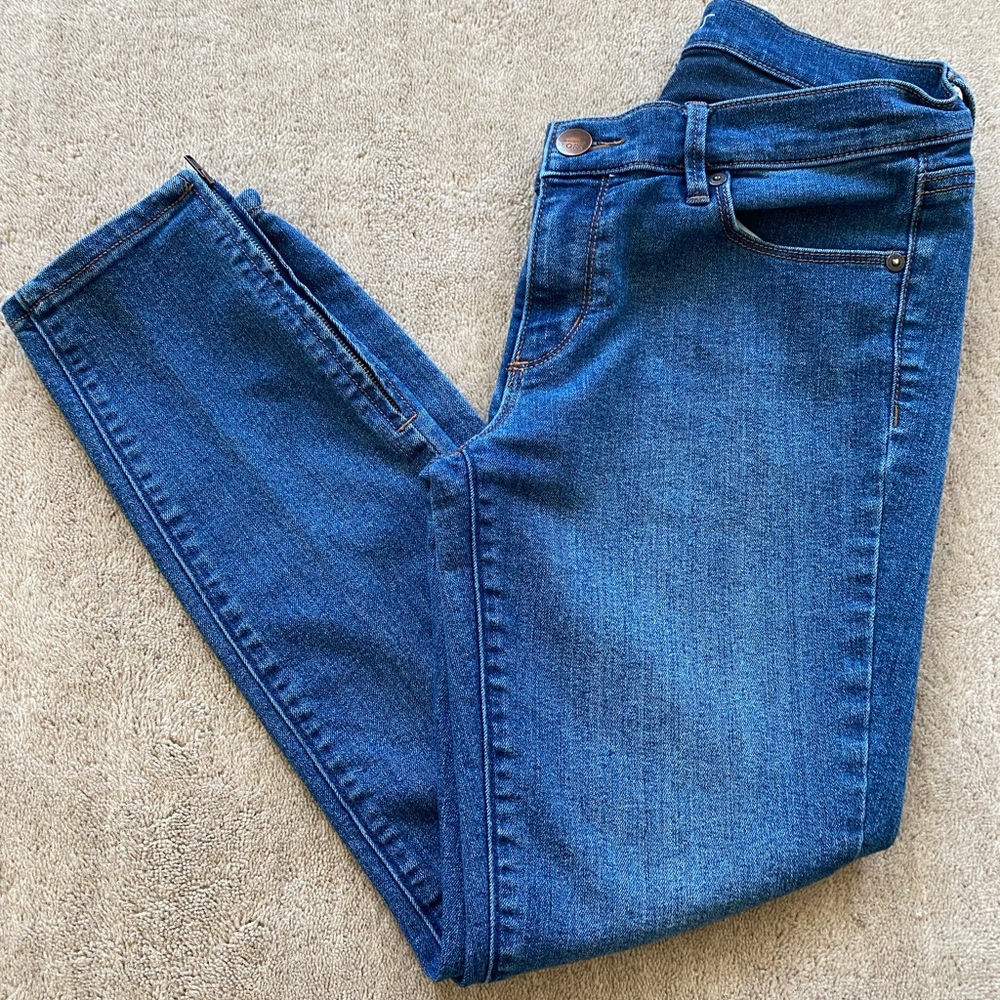 Loft modern skinny ankle jeans-size 6